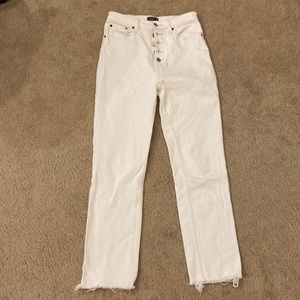 Abercrombie Ultra High Rise Straight Jeans